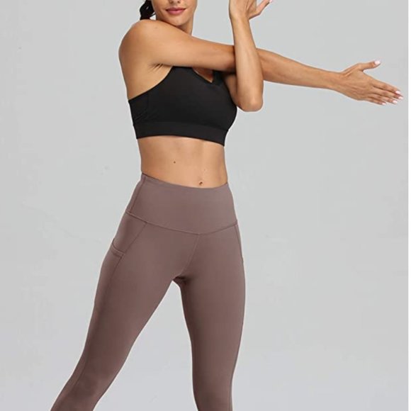 OALKA High Waist Side Pocket croppedLeggings XS - Picture 2 of 7